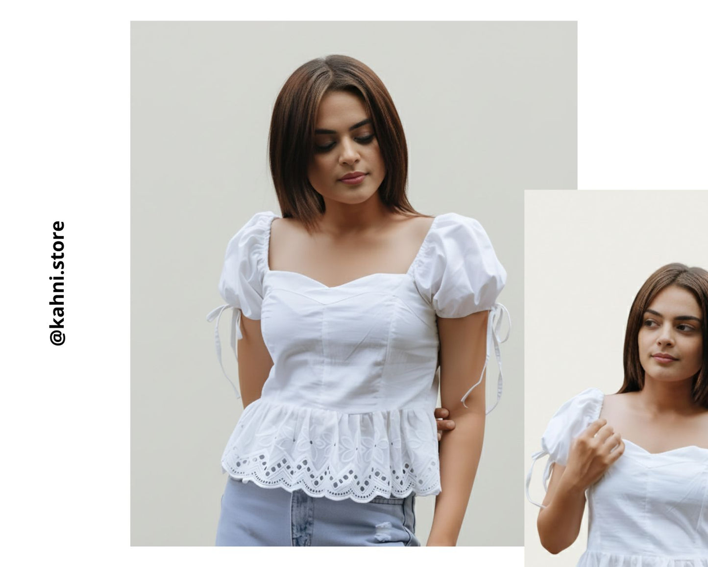 Women’s Stylish Sleeveless Lace Crop Top | Trendy Cotton Blend Casual Wear