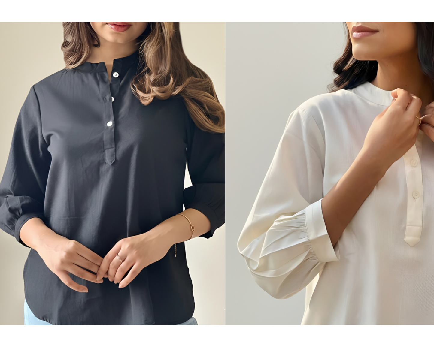 Women's Solid Straight Kurt